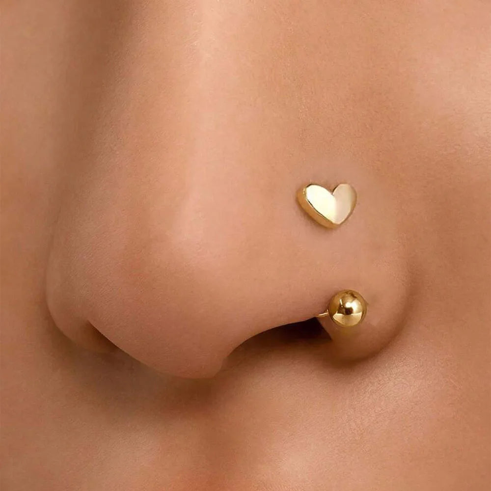 💛 PureHeart Nose Stud