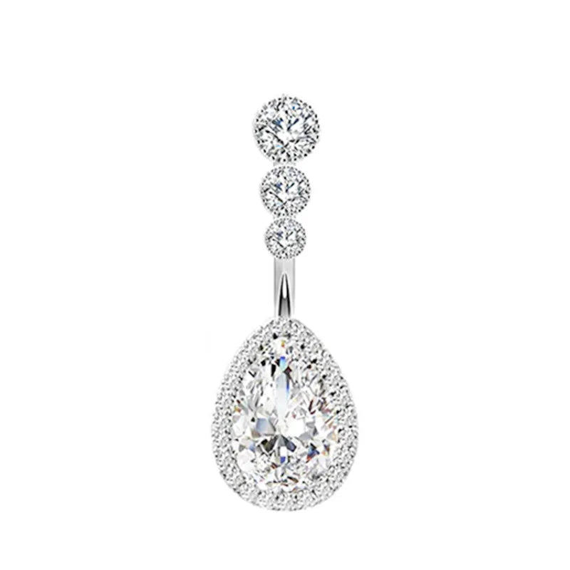 PureSpark Heart Belly Jewel