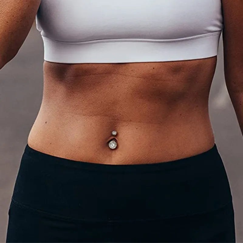 PureSpark Heart Belly Jewel