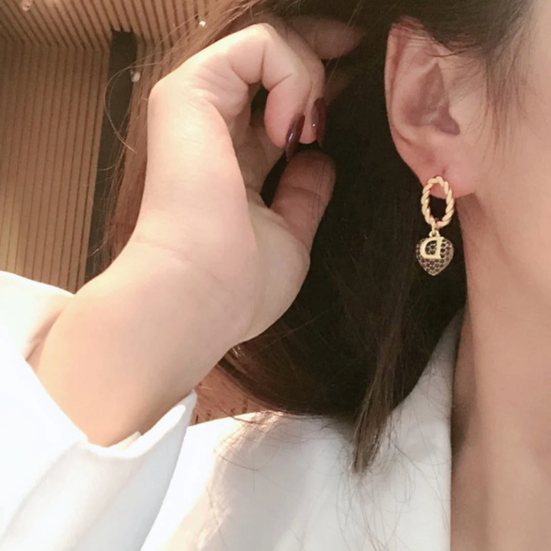 ❤️ Retro D-Charm Heart Drops