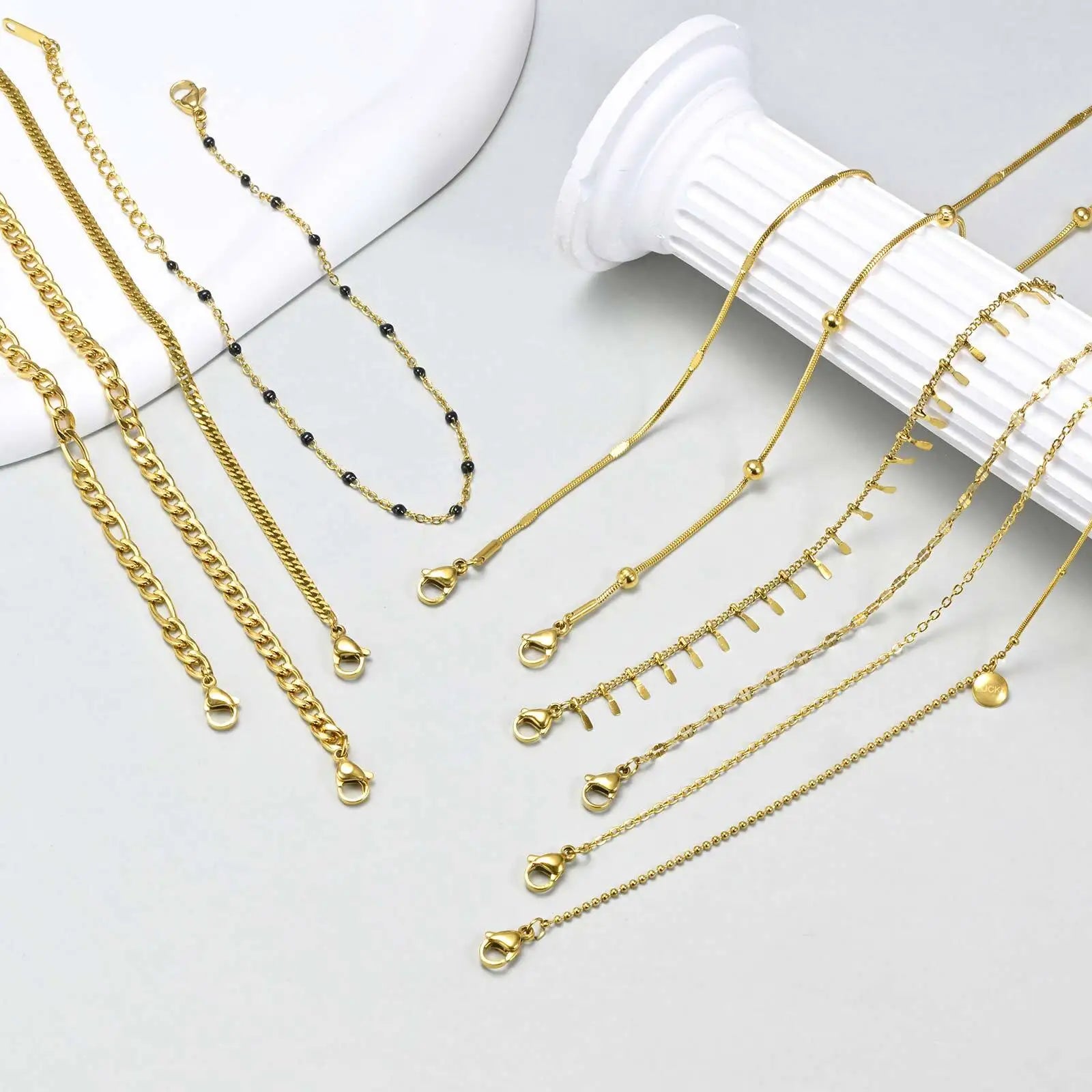 Beach Breeze Layered Anklet