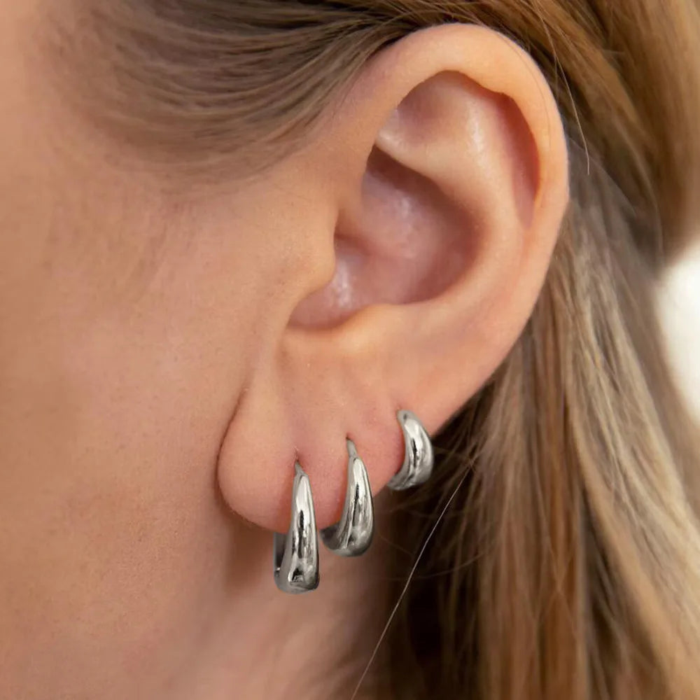 ✨ InvisibleGlow Gold Hoop Set