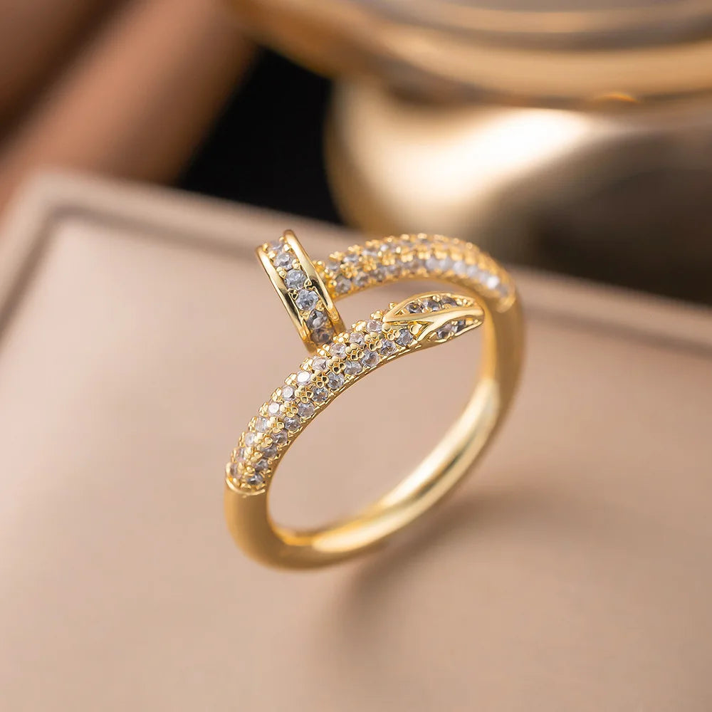 ✨ EternaShine Inlay Ring