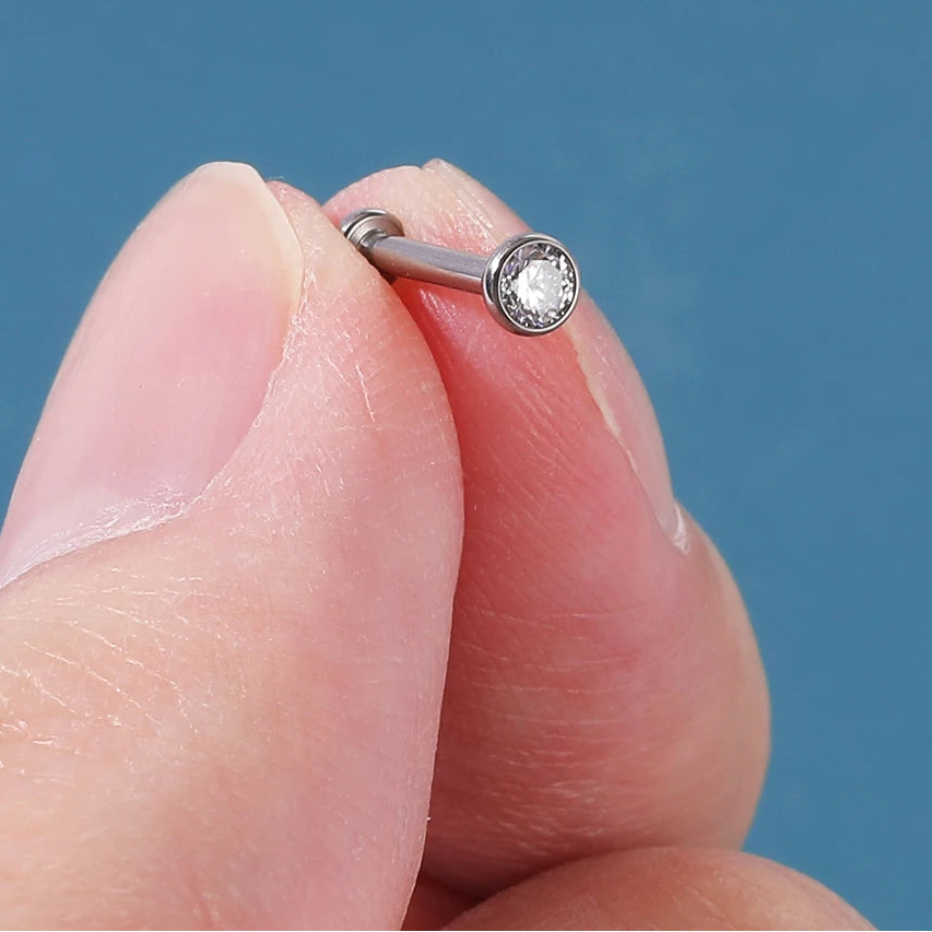 TitanSteel Cartilage & Lip Stud Kit