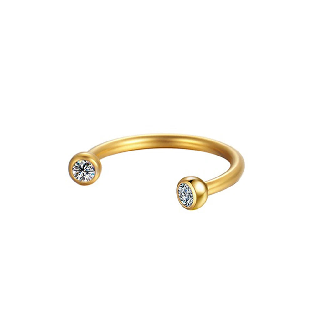 TitanSteel Cartilage & Lip Stud Kit