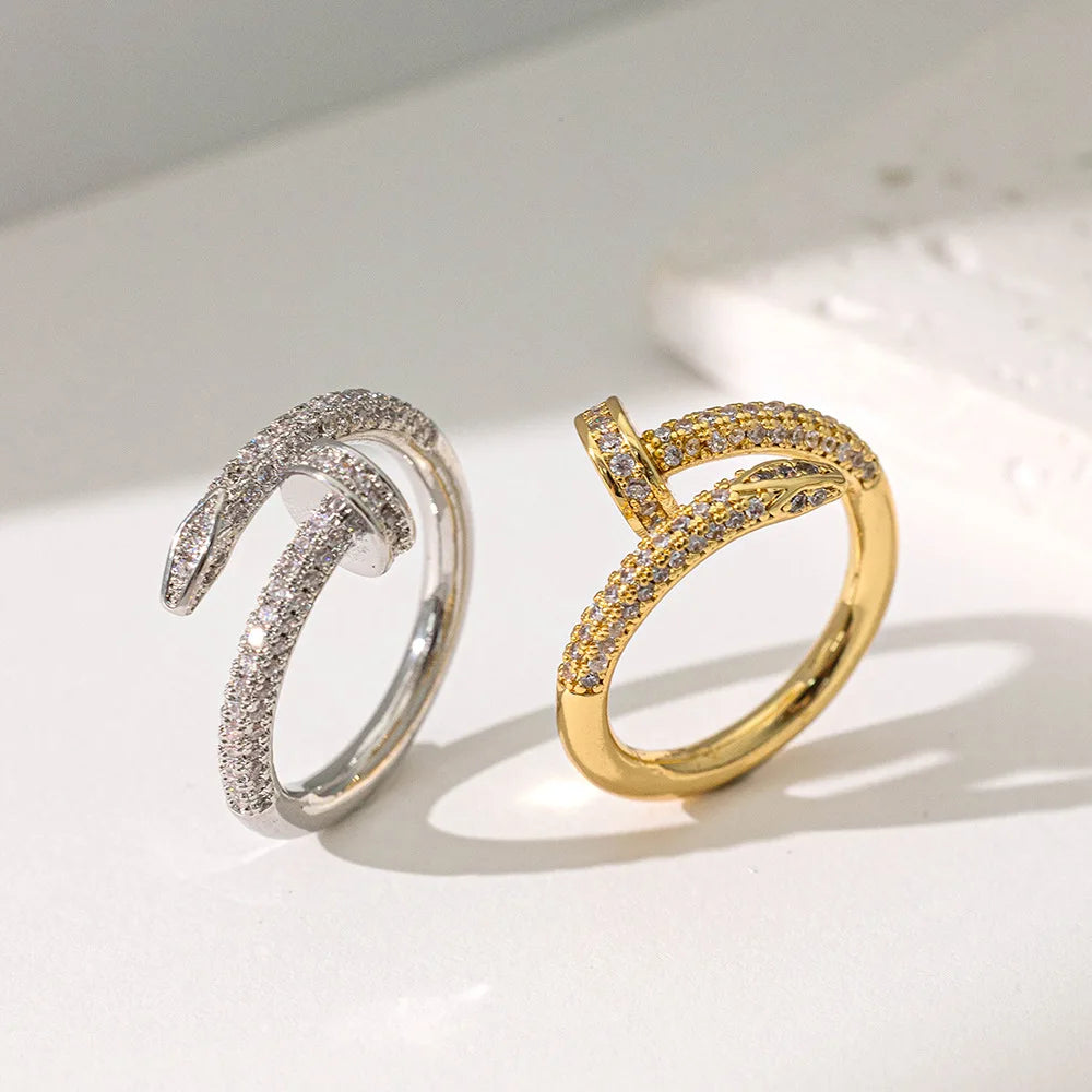 ✨ EternaShine Inlay Ring