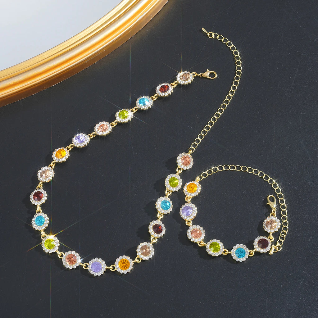 ✨ Korean Glow Rainbow Crystal Set