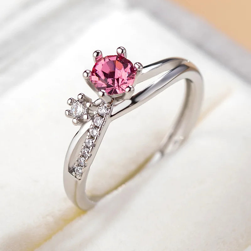 💍 RadiantDot CZ Ring