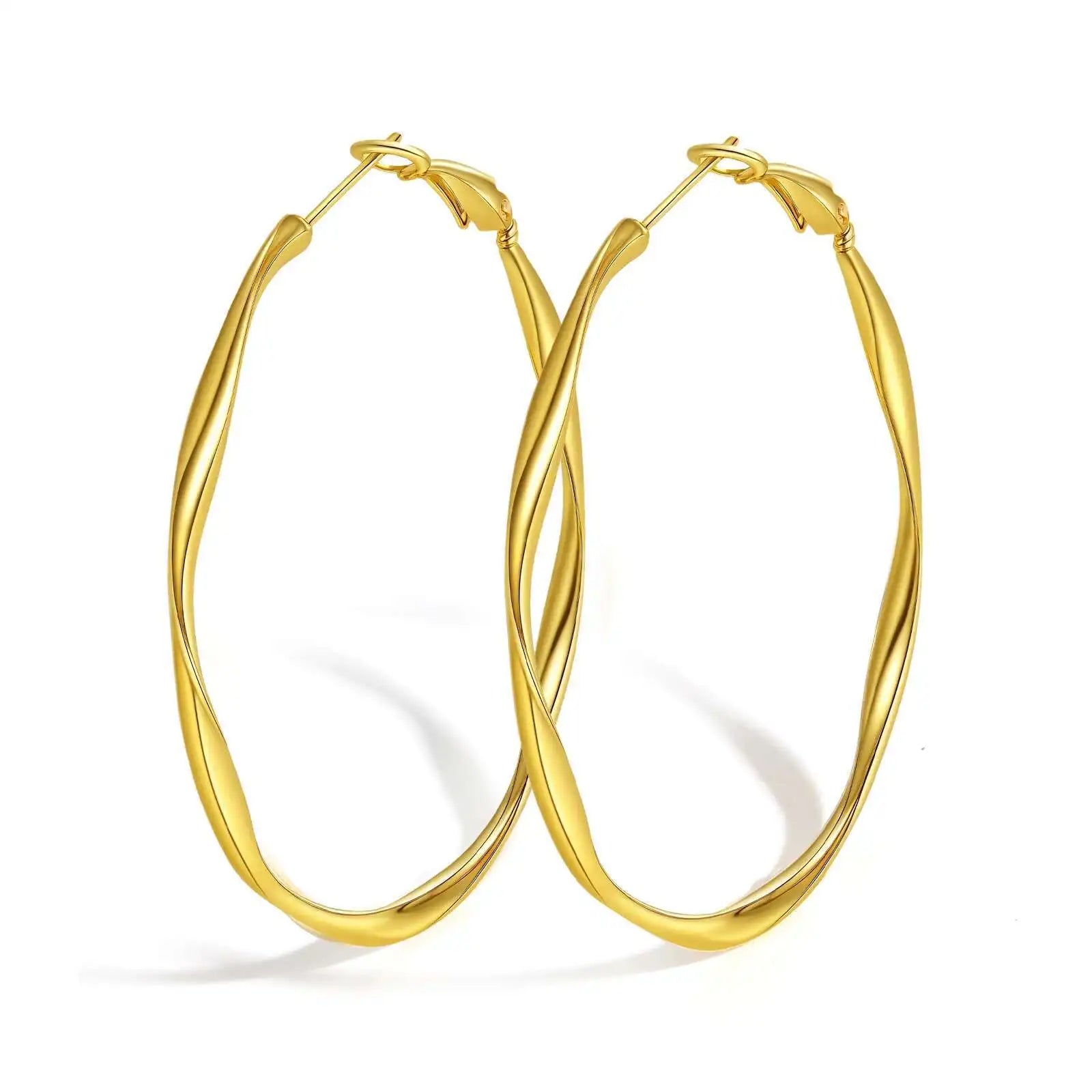 ✨ TwistSilk Mobius Hoops