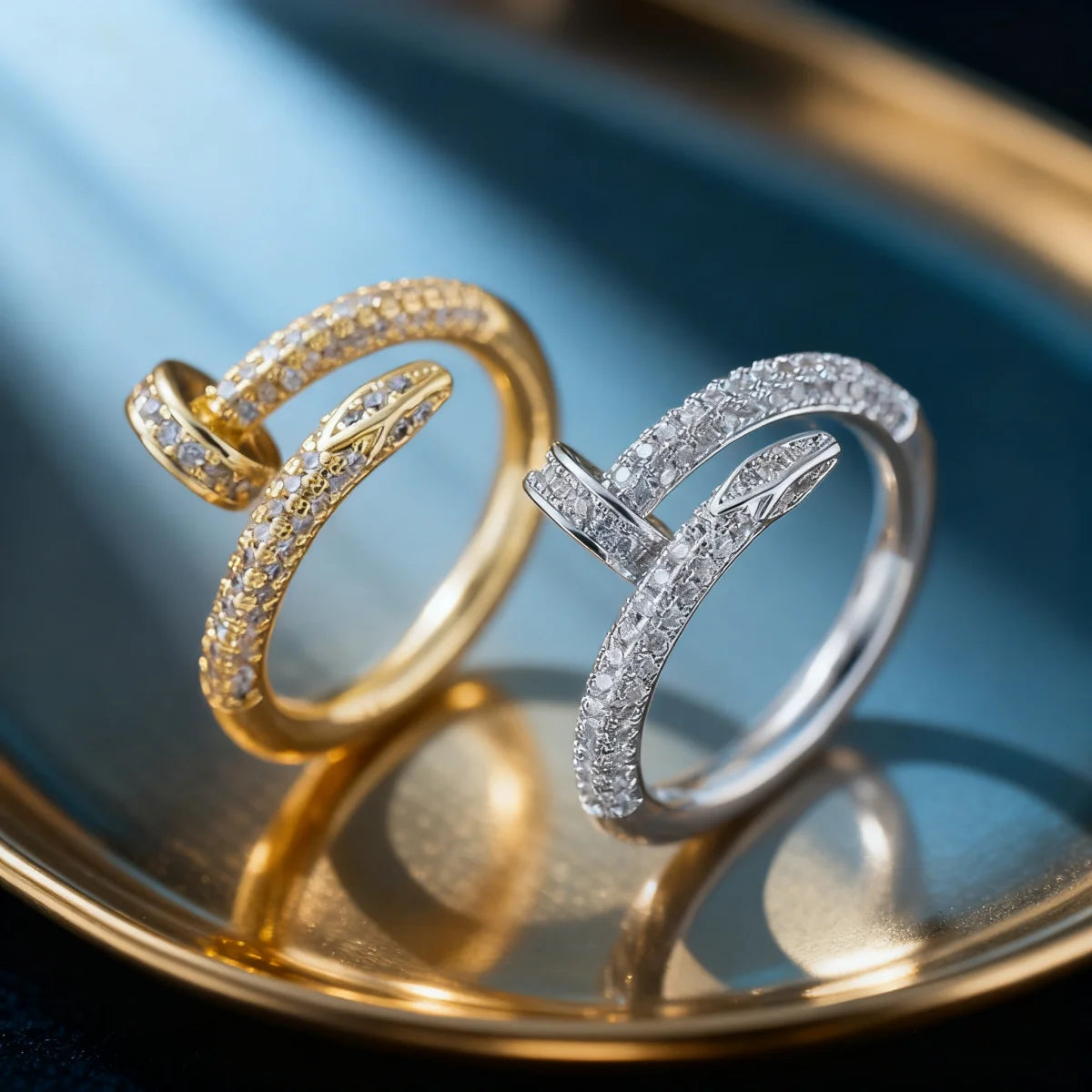 ✨ EternaShine Inlay Ring