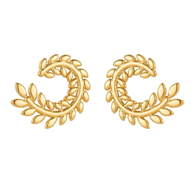 ✨ PearlWhimsy Irregular Hoops