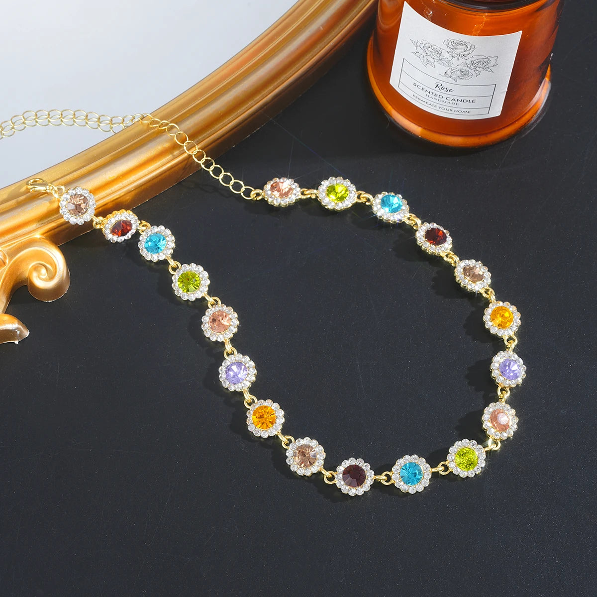✨ Korean Glow Rainbow Crystal Set