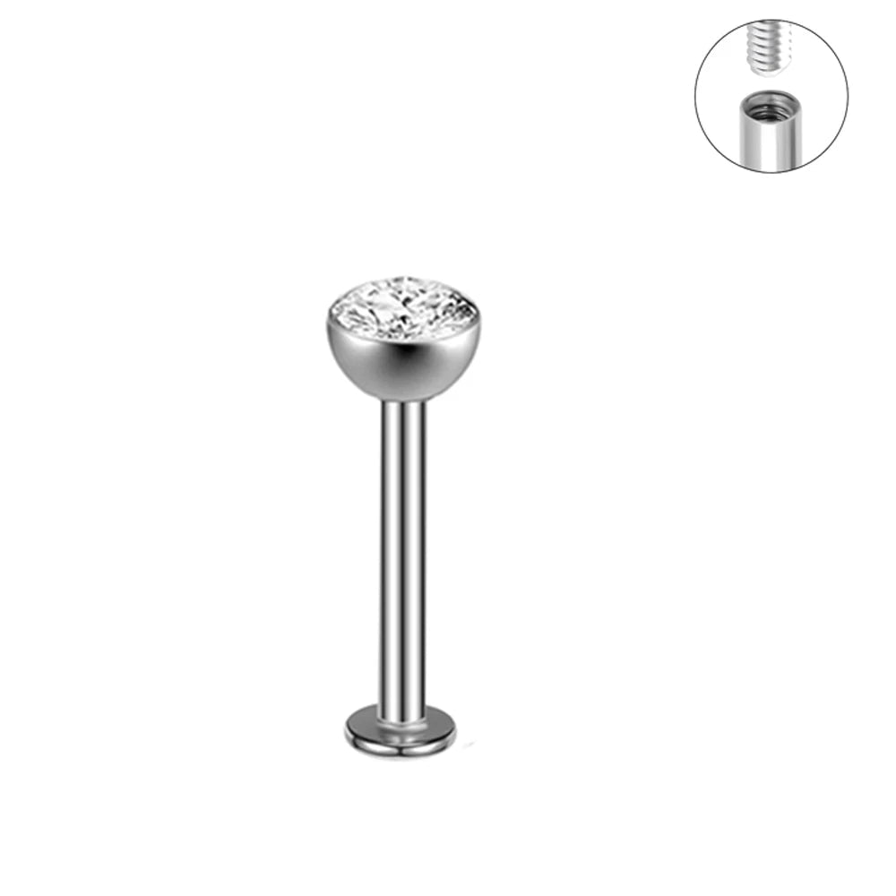 TitanSteel Cartilage & Lip Stud Kit