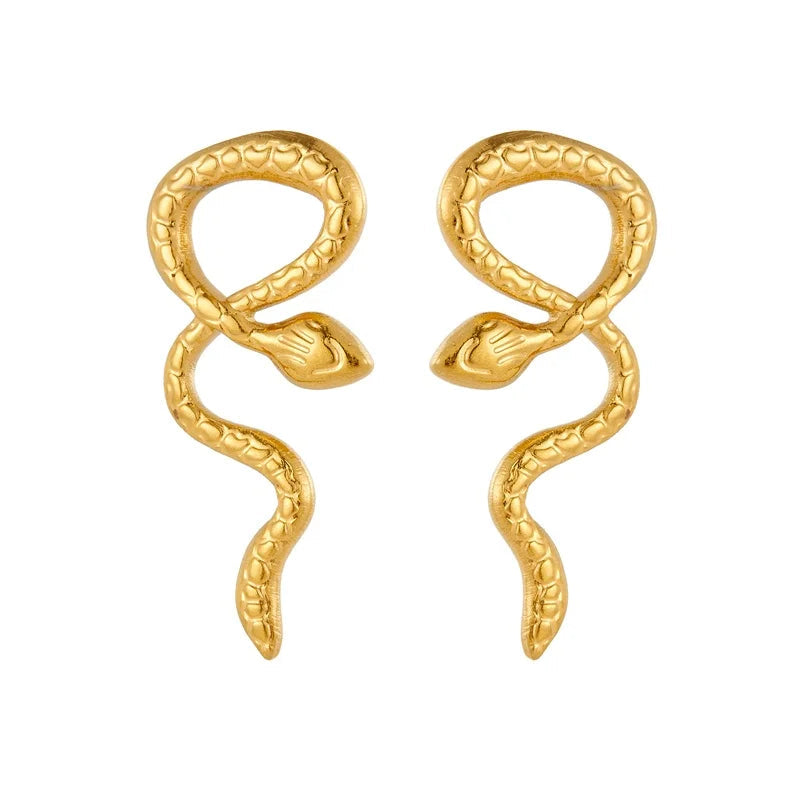 ✨ PearlWhimsy Irregular Hoops