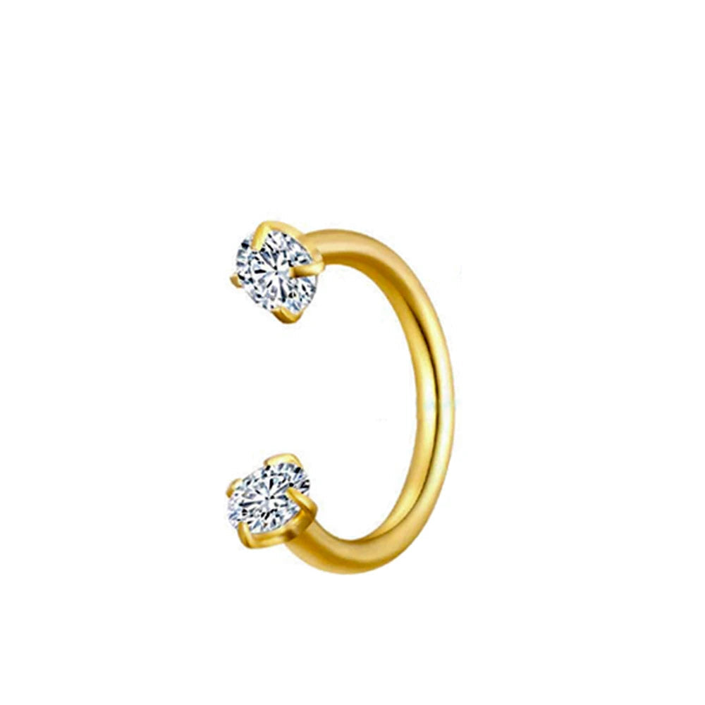 TitanSteel Cartilage & Lip Stud Kit