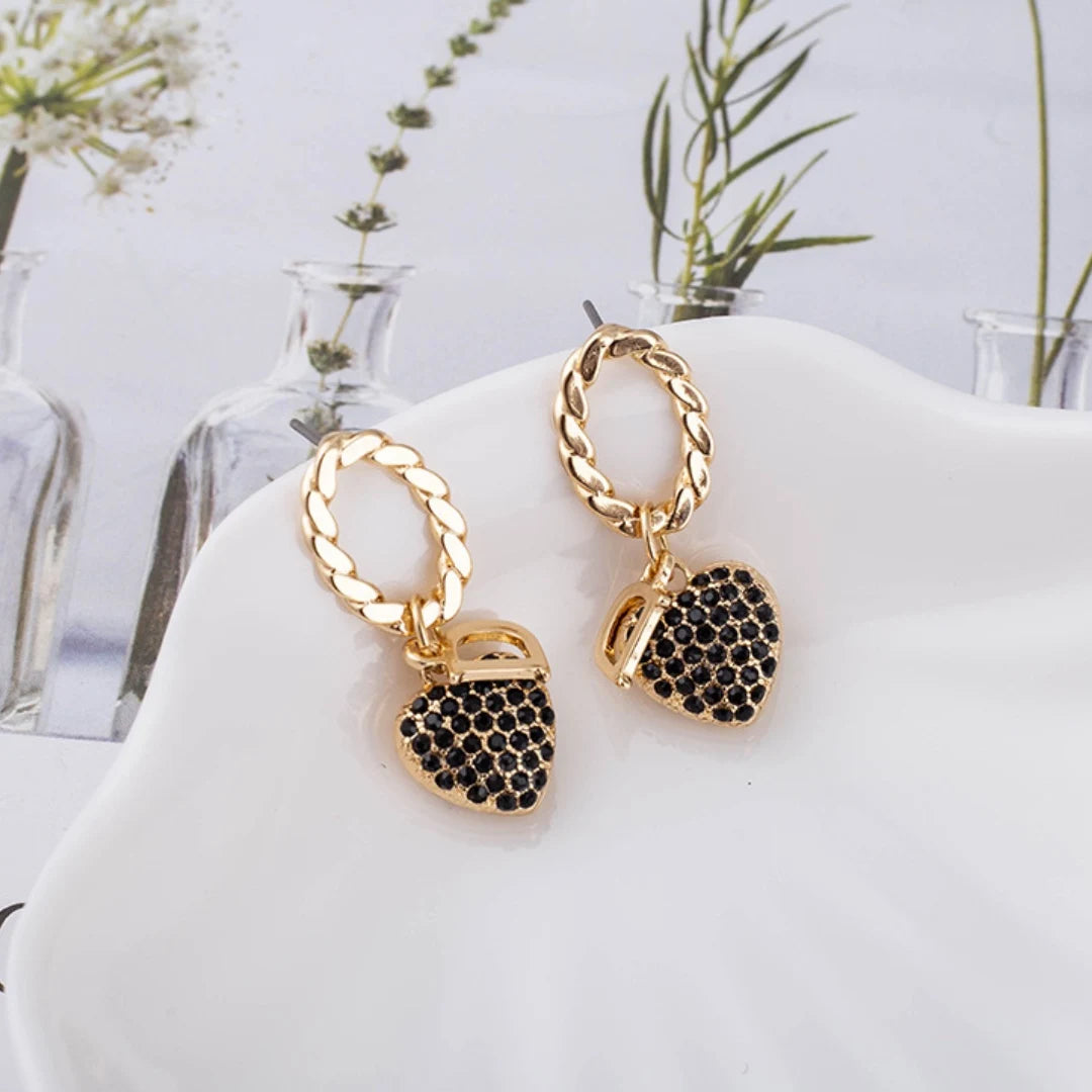❤️ Retro D-Charm Heart Drops