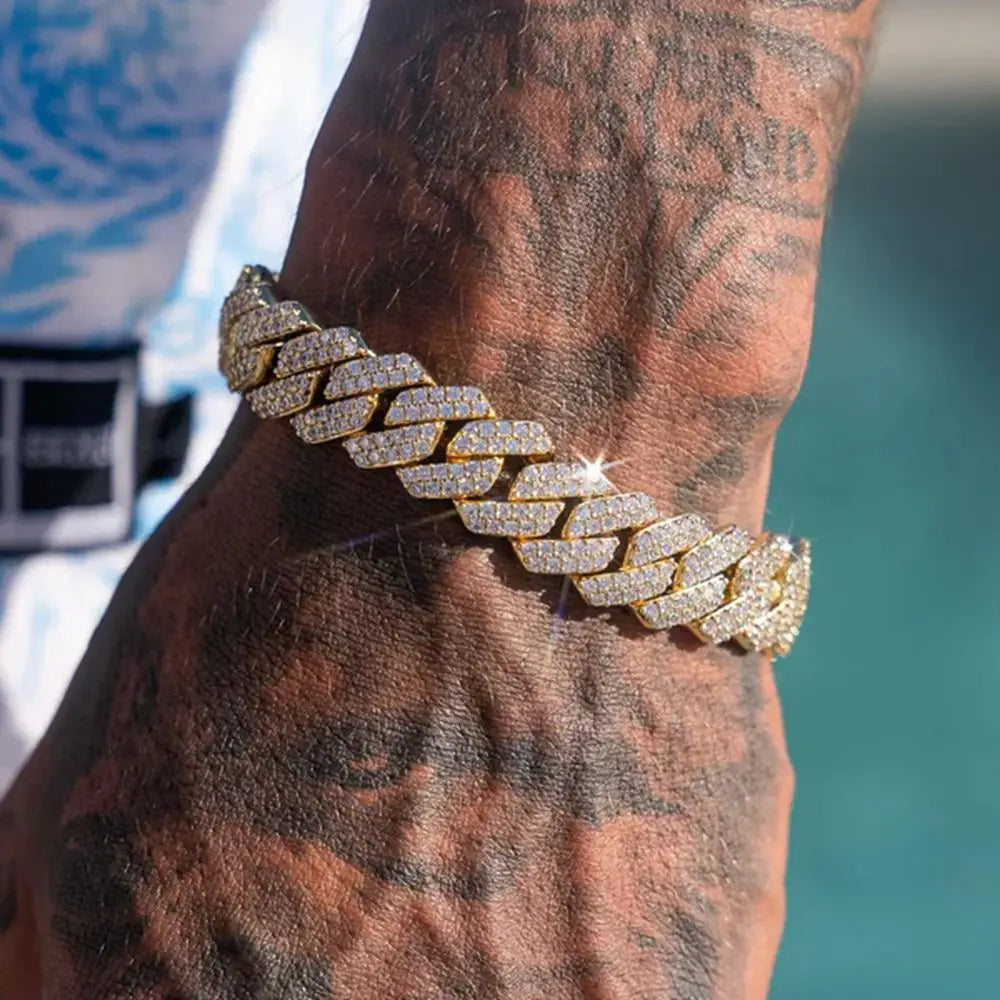 🔥 IceForge Cuban Bracelet