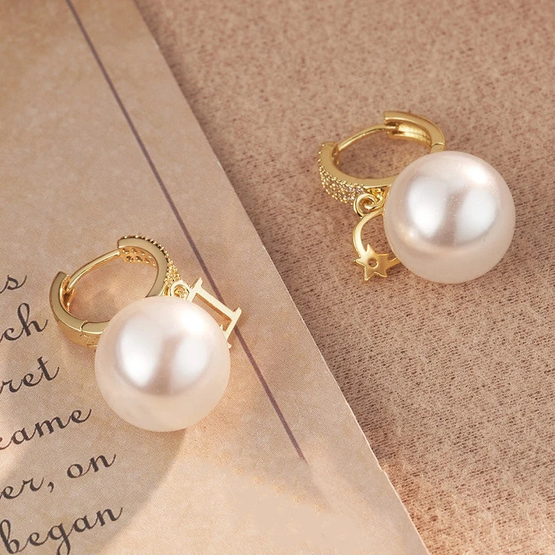 ✨ Midnight Halo Crystal Studs