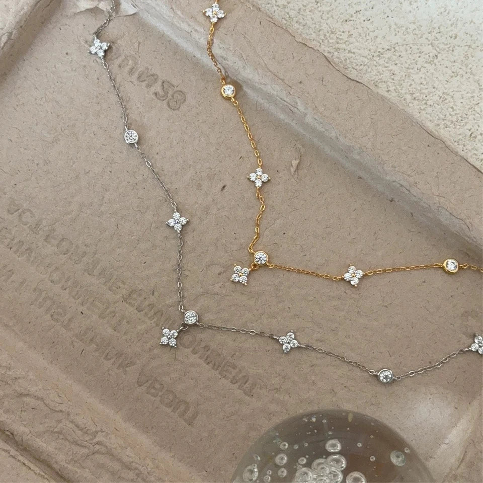 ✨ Fortune Flora Zircon Necklace