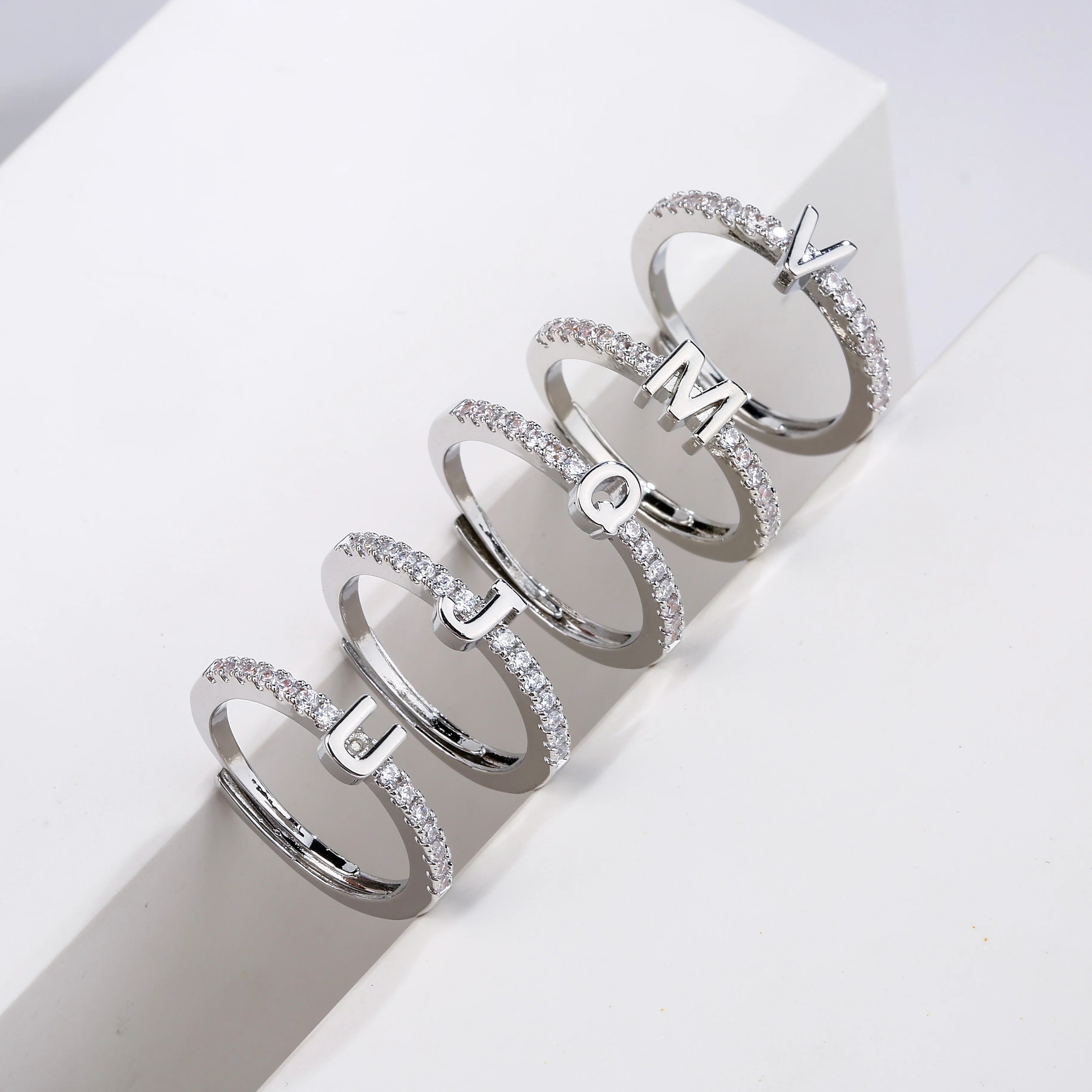 Letter Luxe Ring