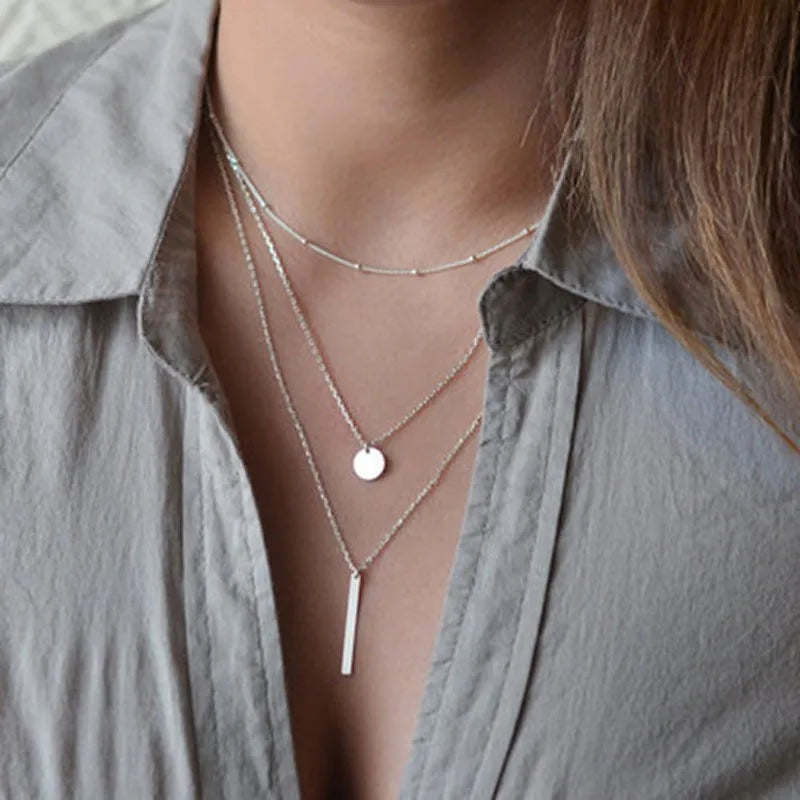 Triple Radiance Love Necklace
