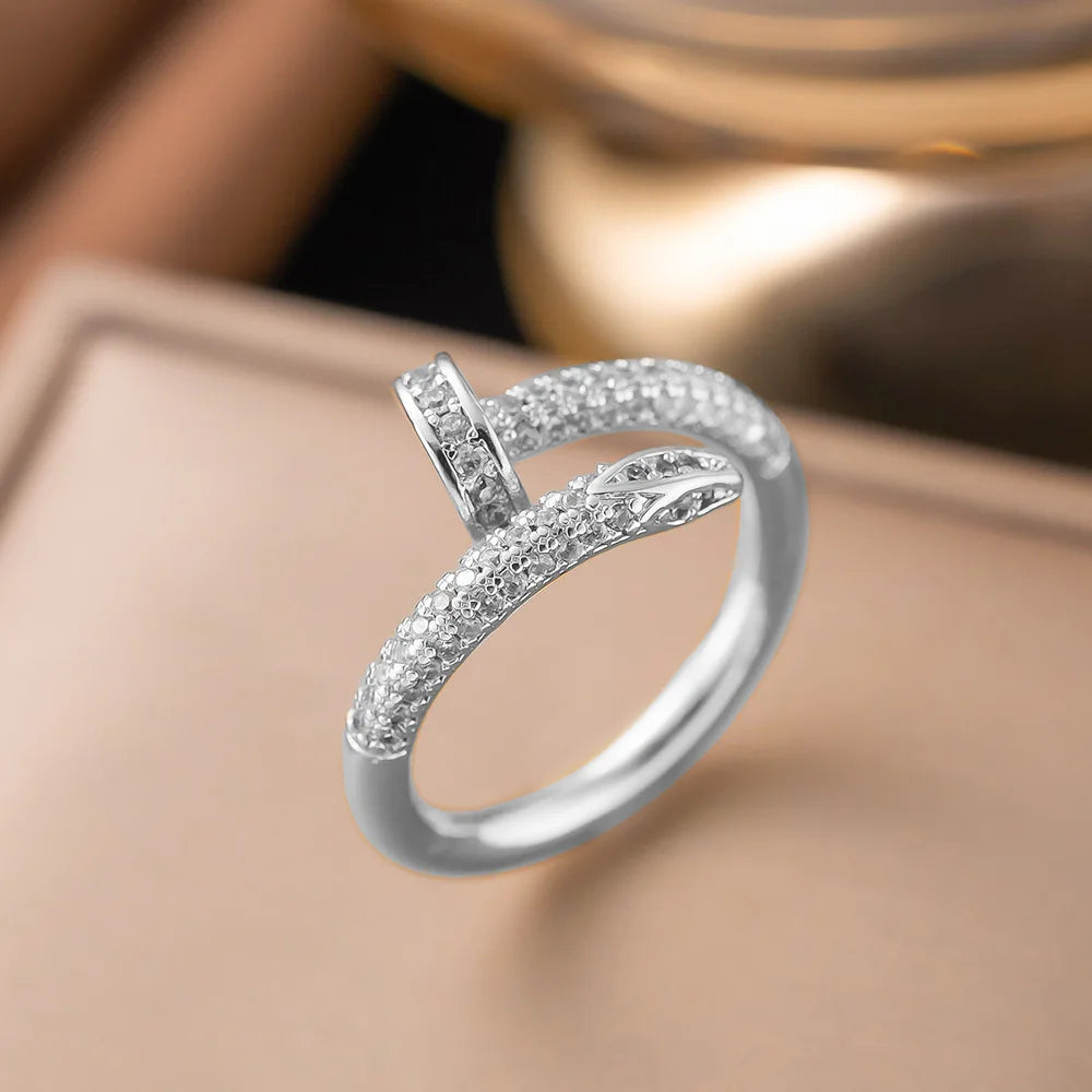 ✨ EternaShine Inlay Ring